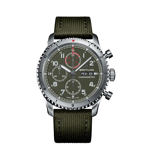 BREITLING, Aviator Chronograph 43 Curtiss Warhawk